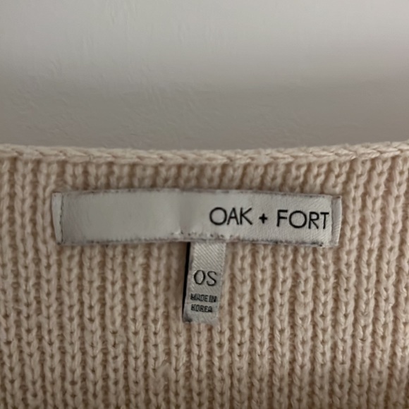 OAK AND FORT KNIT CARDIGAN - Picture 3 of 3